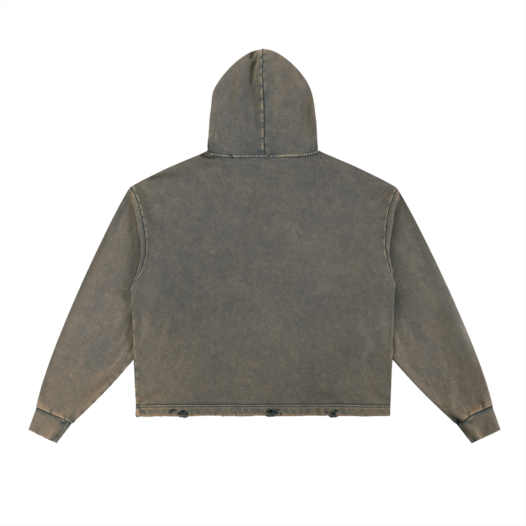 10-14 Frayed Hoodie