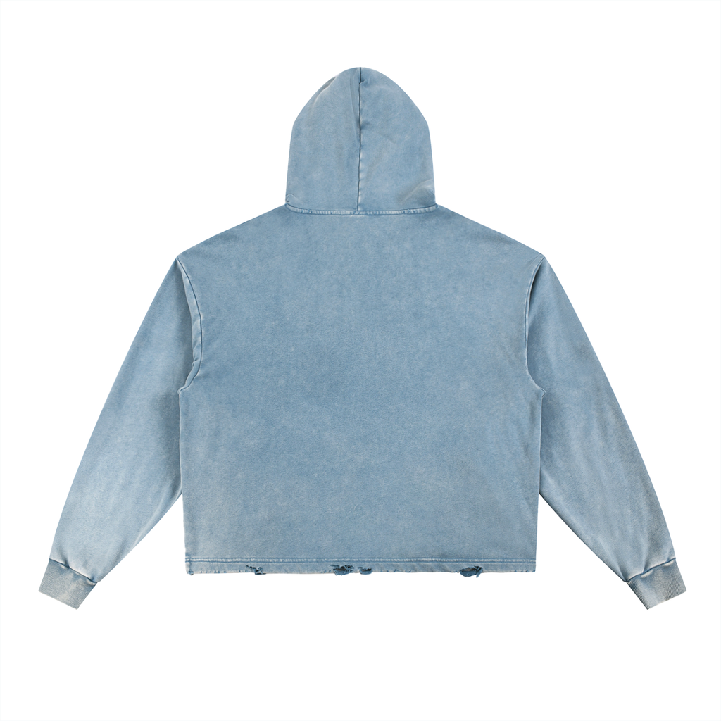 10-14 Frayed Hoodie